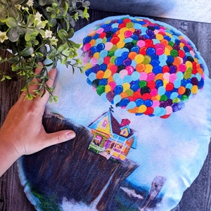 Adventure Is Out There- Up Balloon House Disney Ultra Soft Double Sided Decorative Throw Pillow