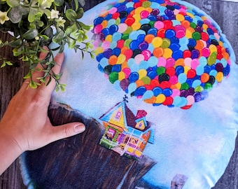 Adventure Is Out There- Up Balloon House Disney Ultra Soft Double Sided Decorative Throw Pillow