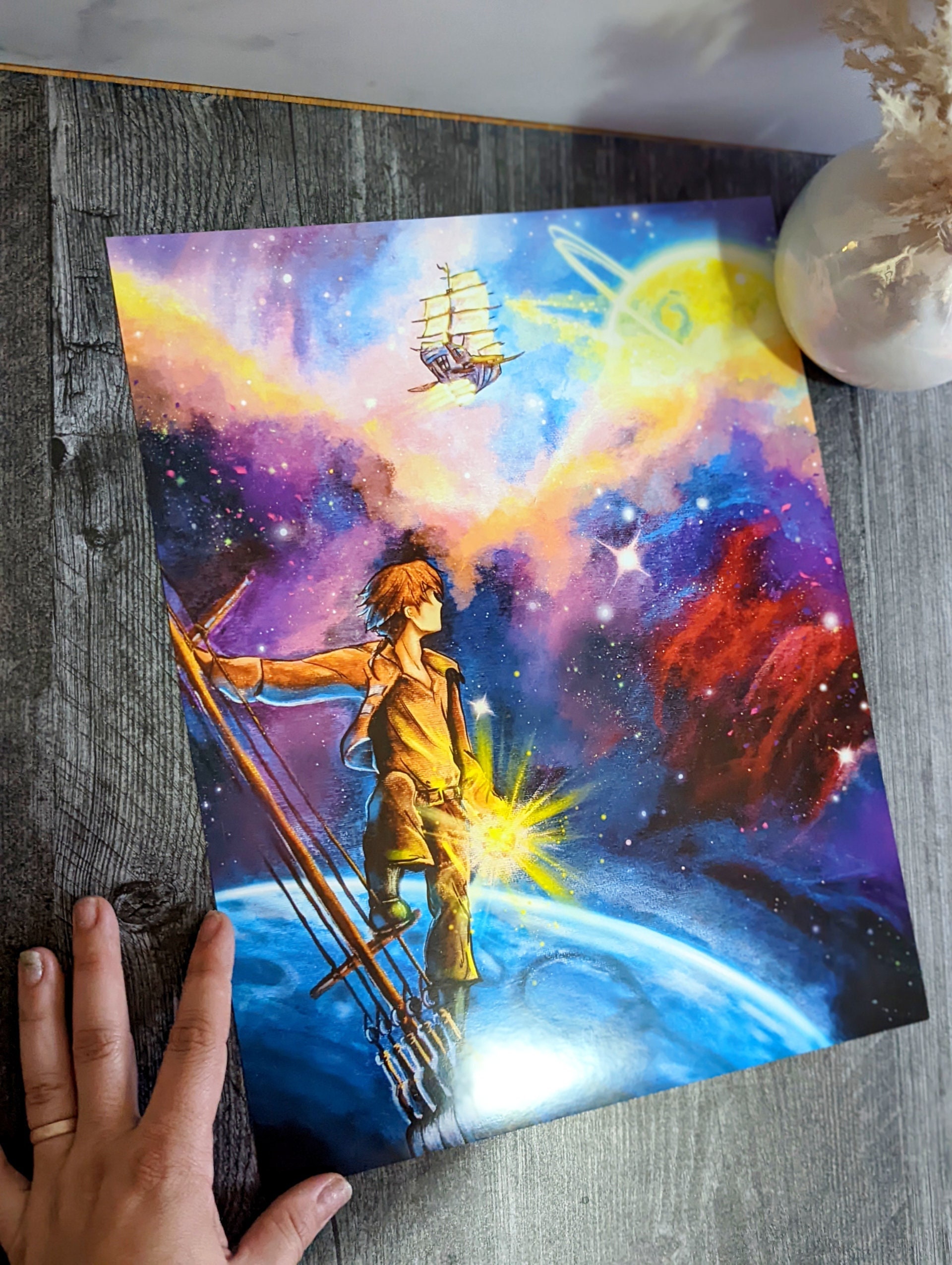 Rattle the Stars- Treasure Planet Jim Hawkins Disney Inspired Art