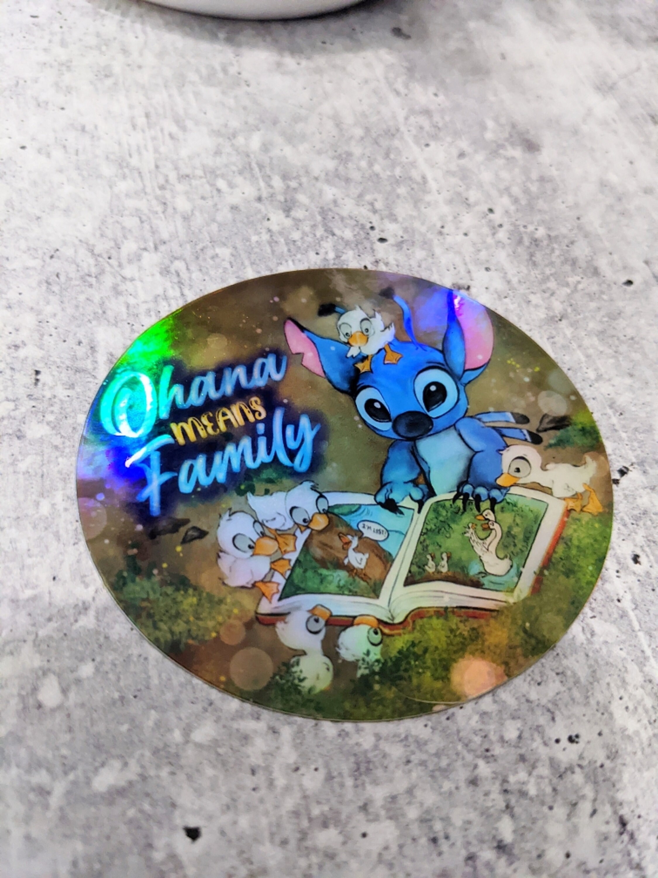 Stitch and Ducklings Disney Ohana Means Family Lilo and Etsy