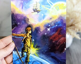 Rattle the Stars- Treasure Planet Jim Hawkins Disney Inspired Art