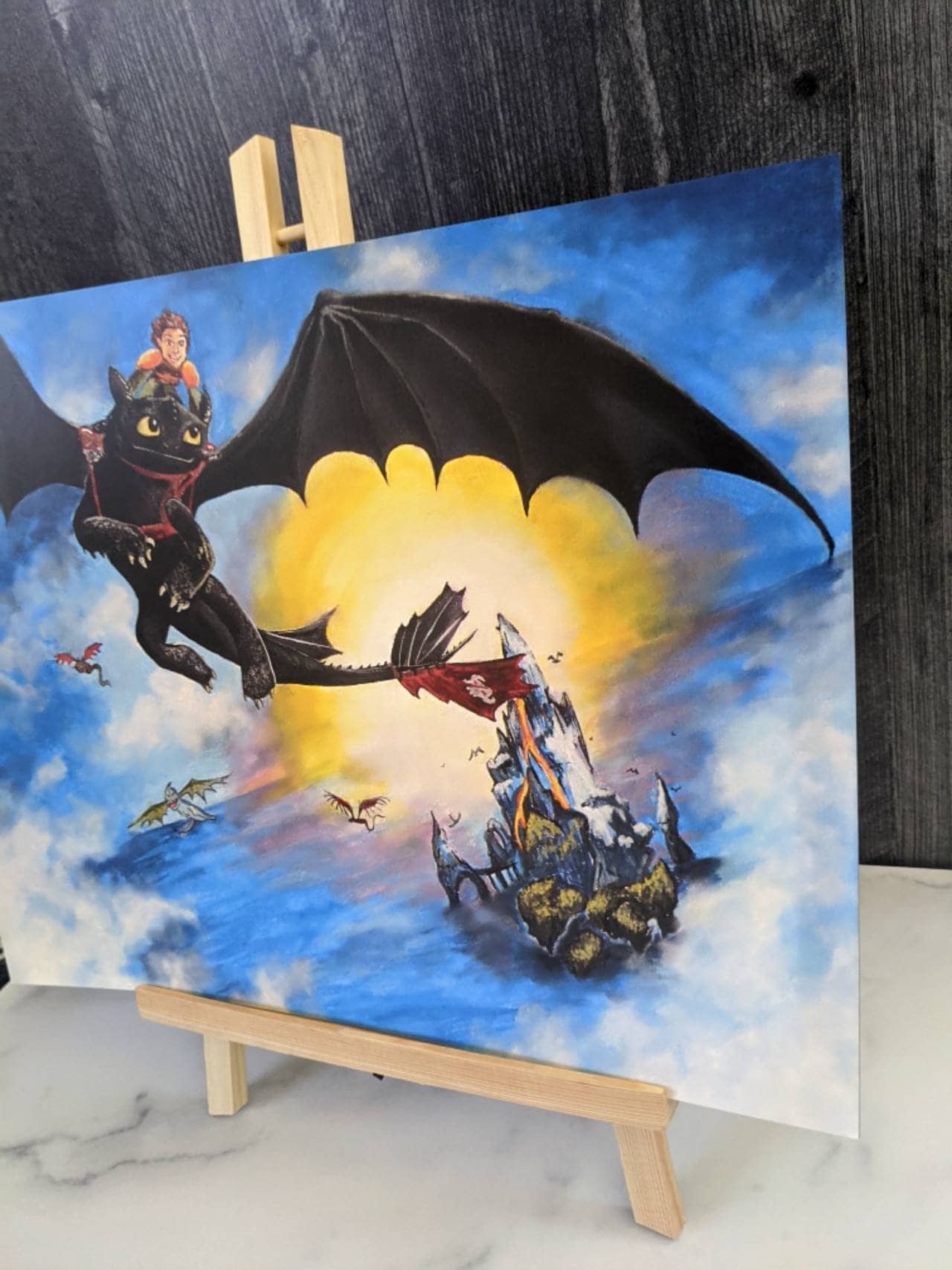 トゥースレスとヒック - ヒックとドラゴン ナイトフューリー アート