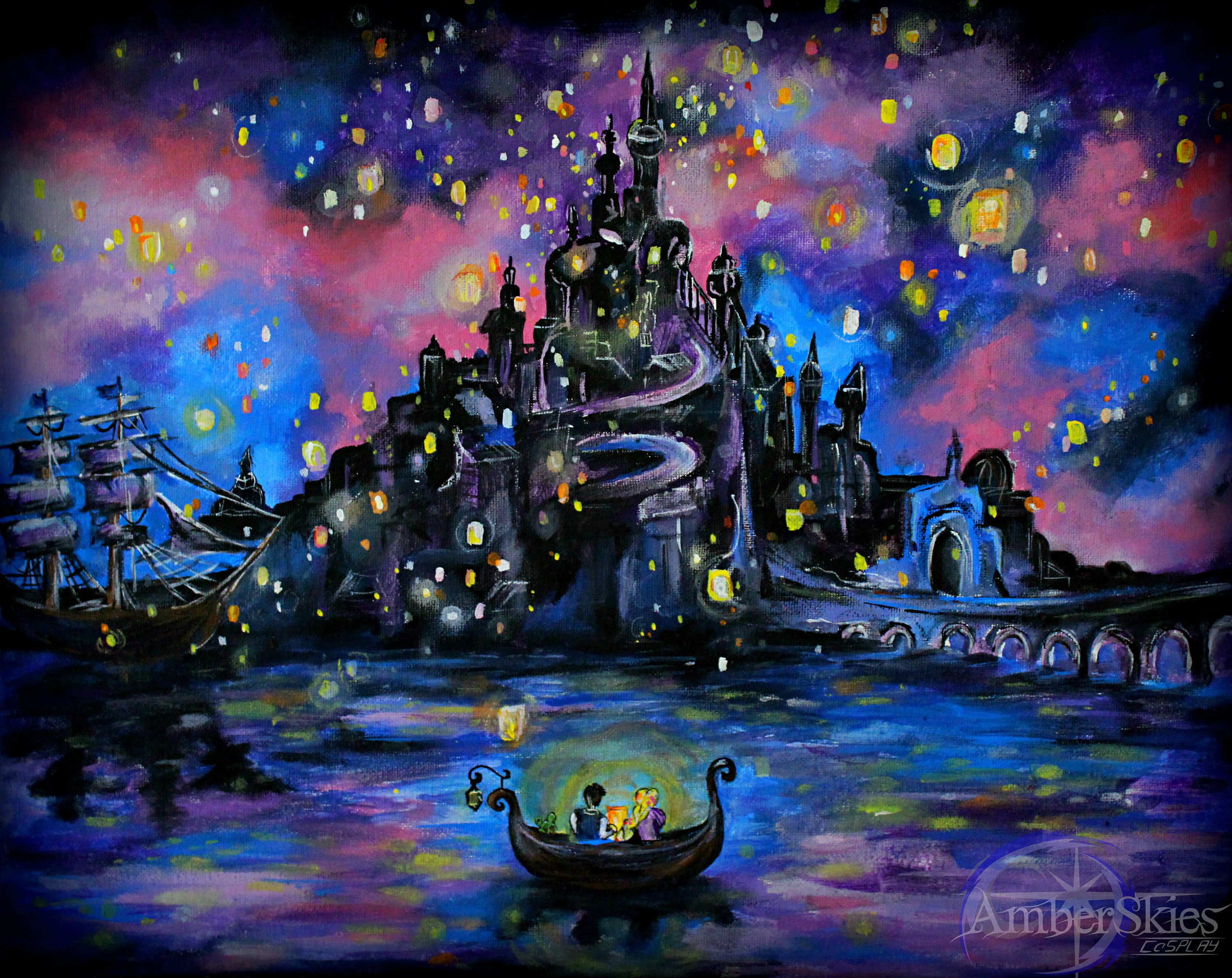 光が見える - 塔の上のラプンツェル フリン・ライダー フローティング