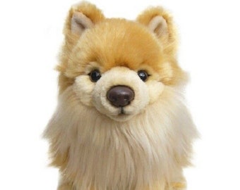 brown pomeranian stuffed animal