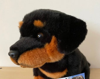 stuffed rottweiler