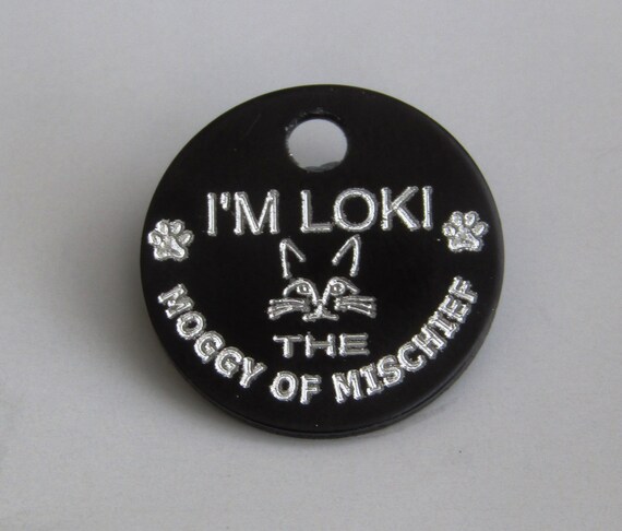 Loki cat tag Clearance