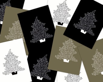 NEW - Little Dicks - Christmas Card - Set of 3