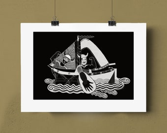 Vikings Artprint a4