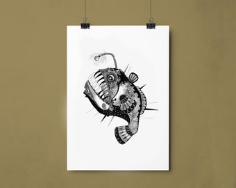 Fish Artprint a4