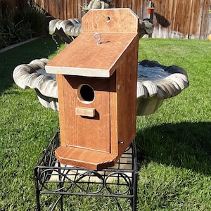 Handcrafted Birdhouse #115 FREE SHIPPING