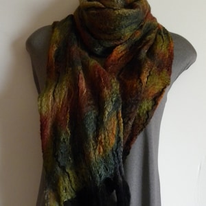 Women&#39;s Scarf Handmade Scarf Long Wool Skarf Felt Scarf Ombre Scarf Lace Scarf Light Scarf Cobweb Scarf Thin ScarfSpring Accessories