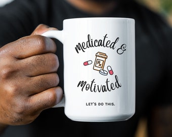 large funny coffee mug, be kind to your mind, motivational mug, neurodiversity, inspirational mug, mental health gift, encouragement gift