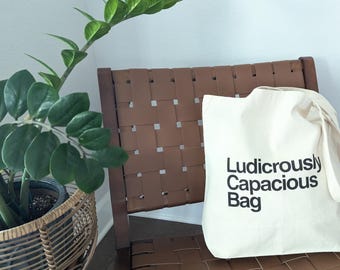 Ludicrously Capacious Canvas Tote Bag | Succession | Tom | Quiet Luxury