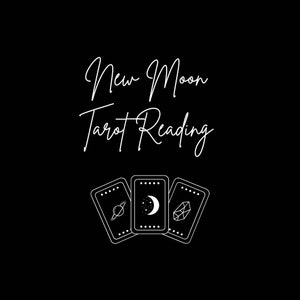 New Moon Tarot Psychic Reading (PDF & JPG by e-mail)