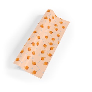 Orange Aperol Spritz Wrapping Paper, Spritz Summer Gift Wrapping, Holiday and Birthday NYC Wrapping Paper, Aperol Spritz Party Theme