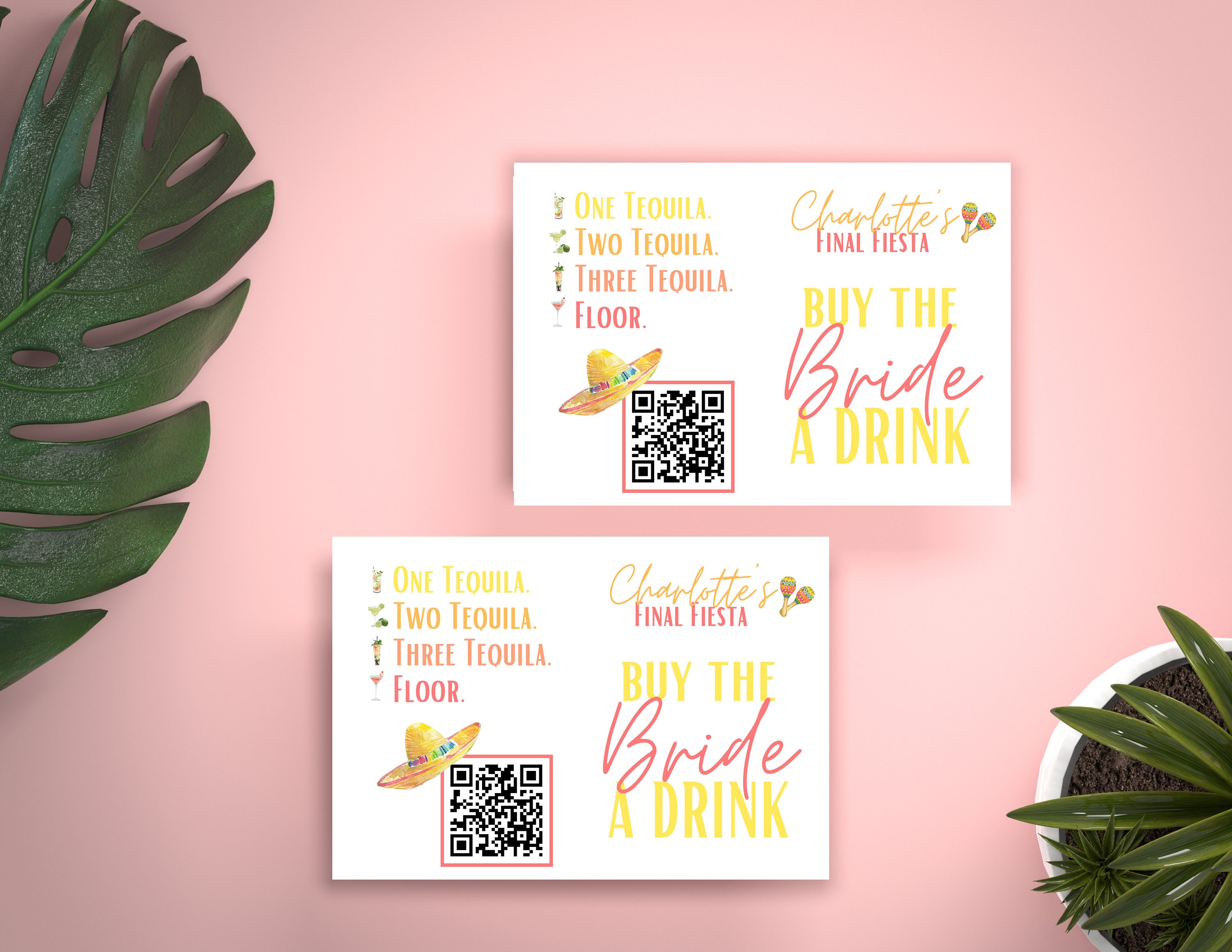 Bachelorette Qr Code Template