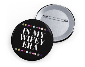 In My Wifey Era, In My Bride Era, Eras Tour Pin, Taylor Swift Inspired Decor, Bridal Pin, Midnight Theme, Eras Tour