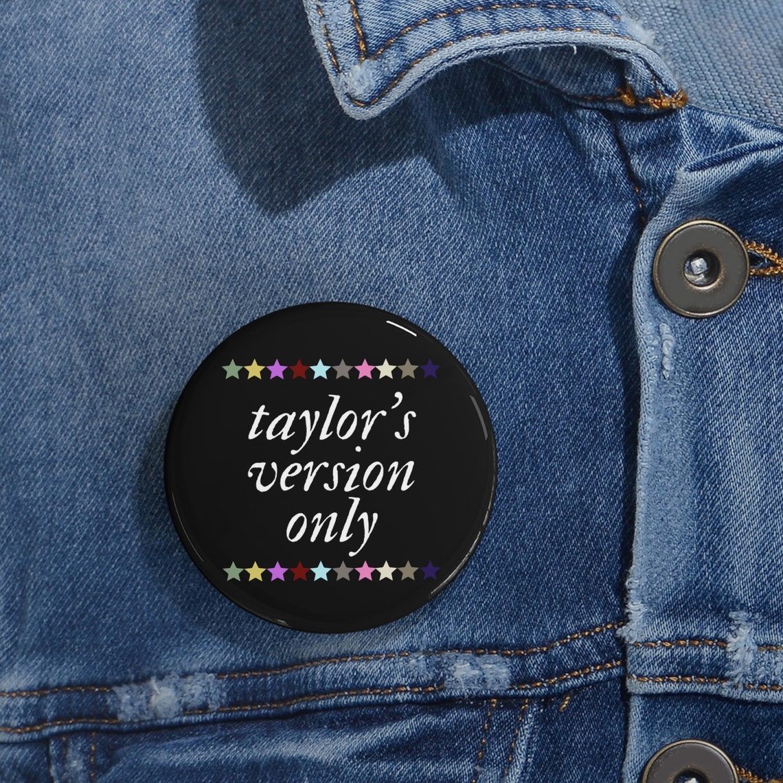 Taylor's Version Only Button Taylor Swift Button Taylor Etsy