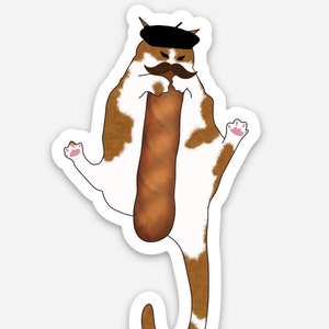 Oui oui, Fat Cat Bread Sticker