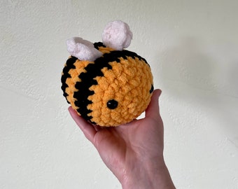 Bumblebee Amigurumi soft plush stuffed animal gift for kids and adults