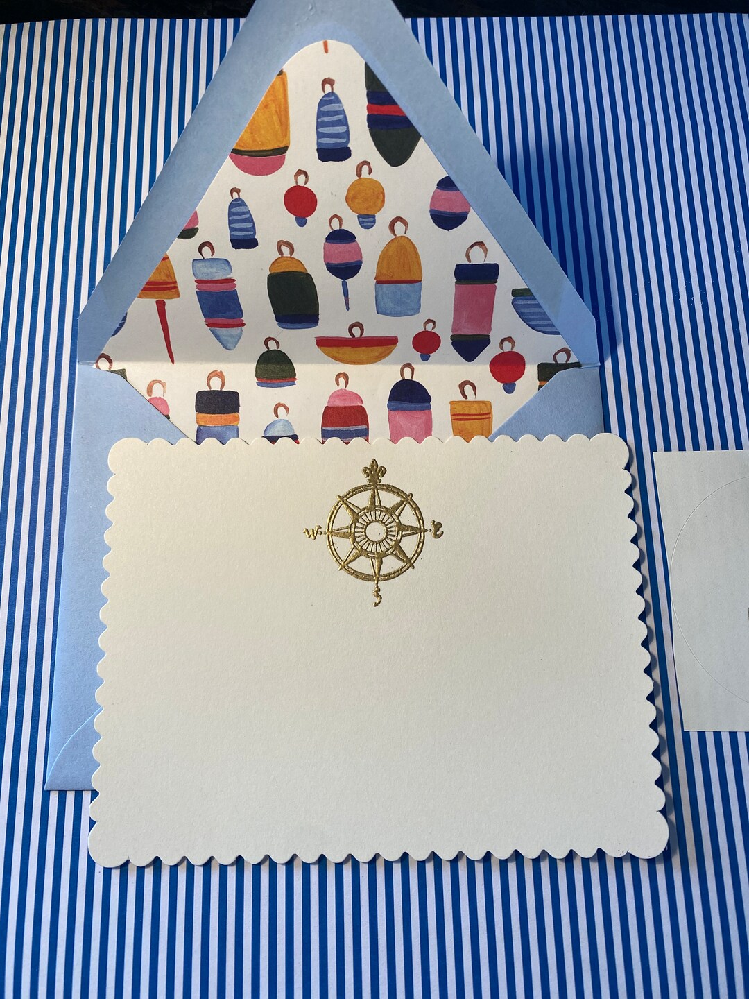 Nautical Notecards - Etsy