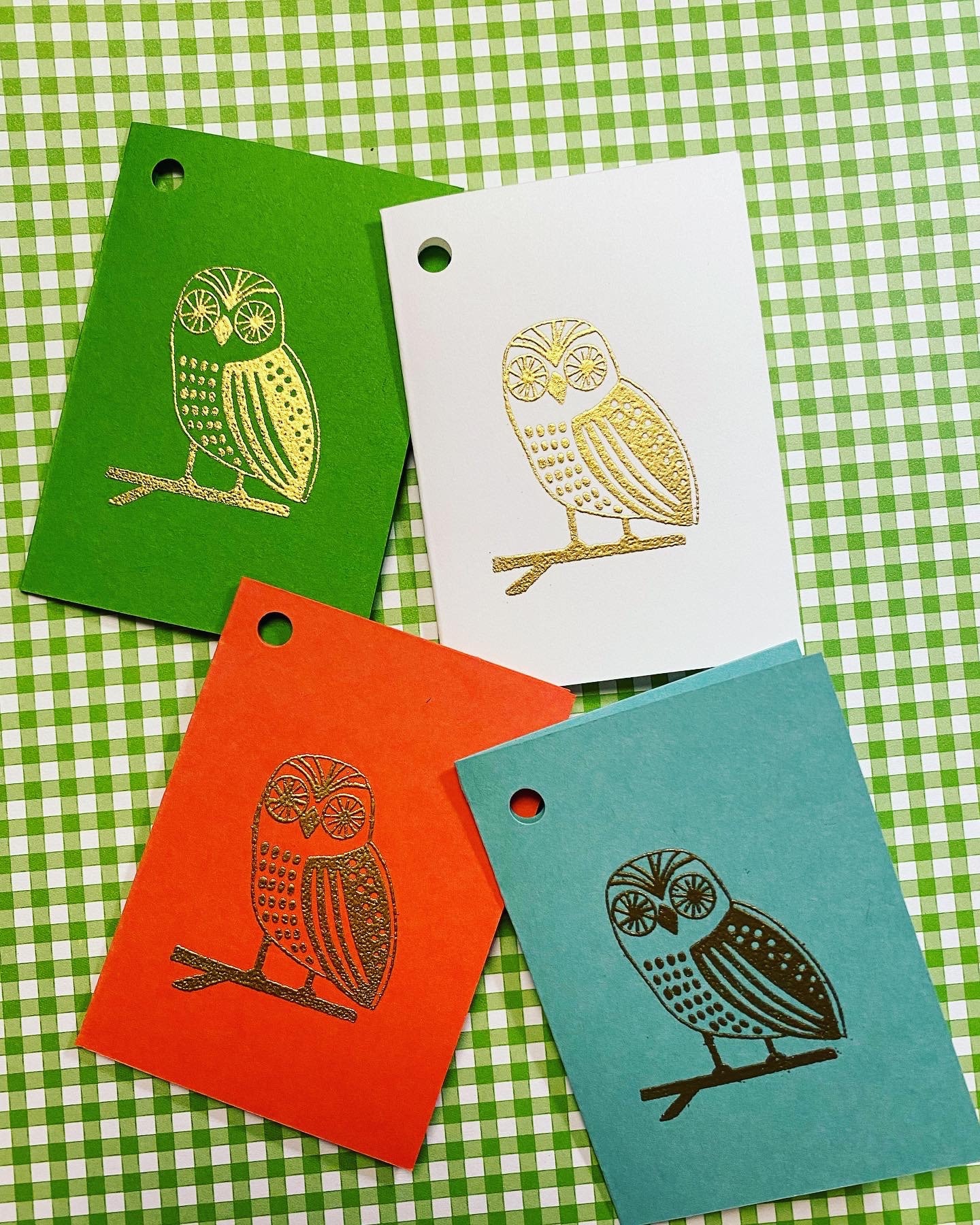Owl gifttags