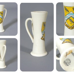 W H Goss Crested Ware, Vintage Crested China, Crested China, Crested Ceramic, Heraldic China, Goss China, Free UK Postage image 5