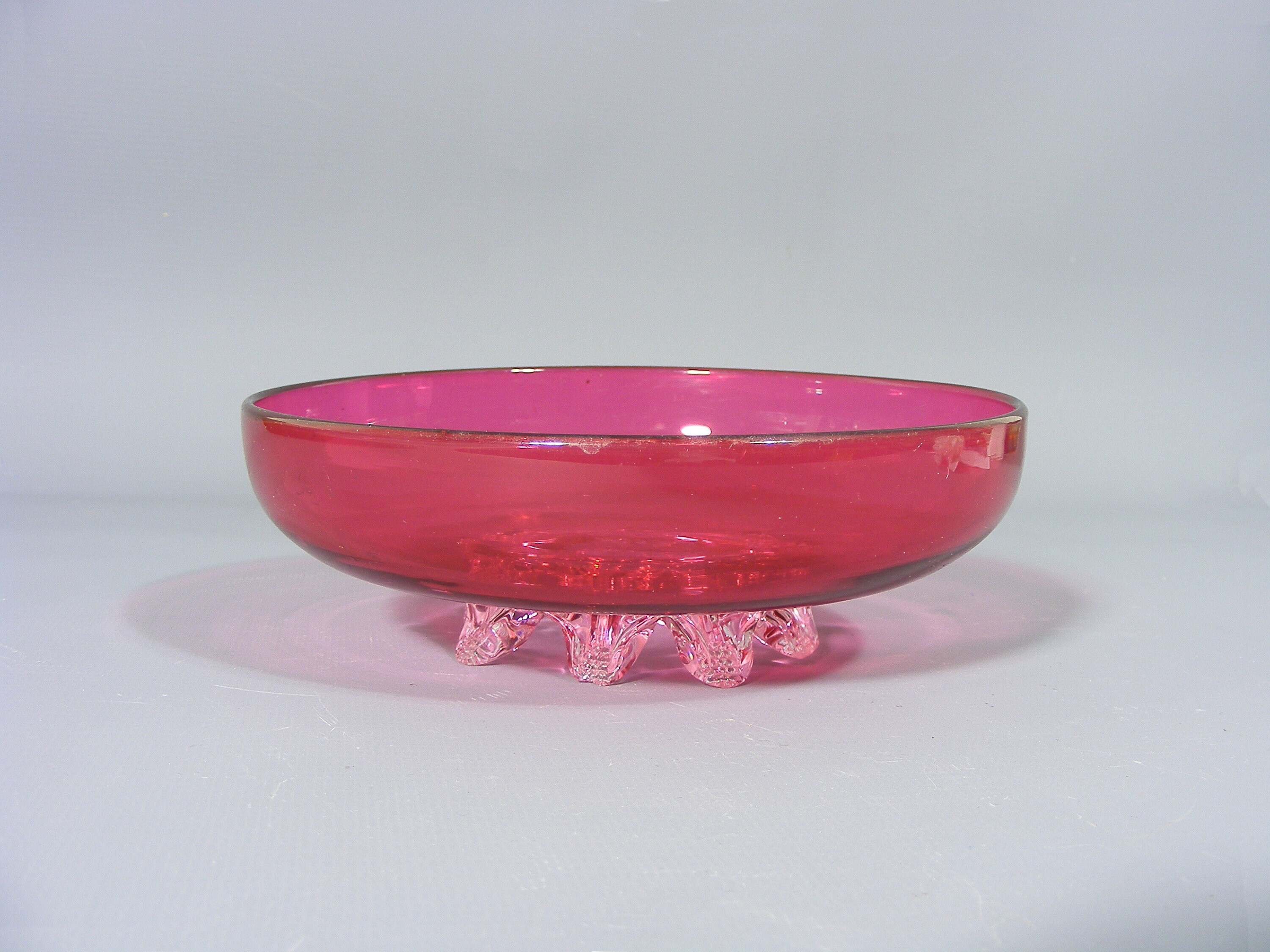 Antique Cranberry Glass Bowl Cranberry Glass Bowl Glass Etsy