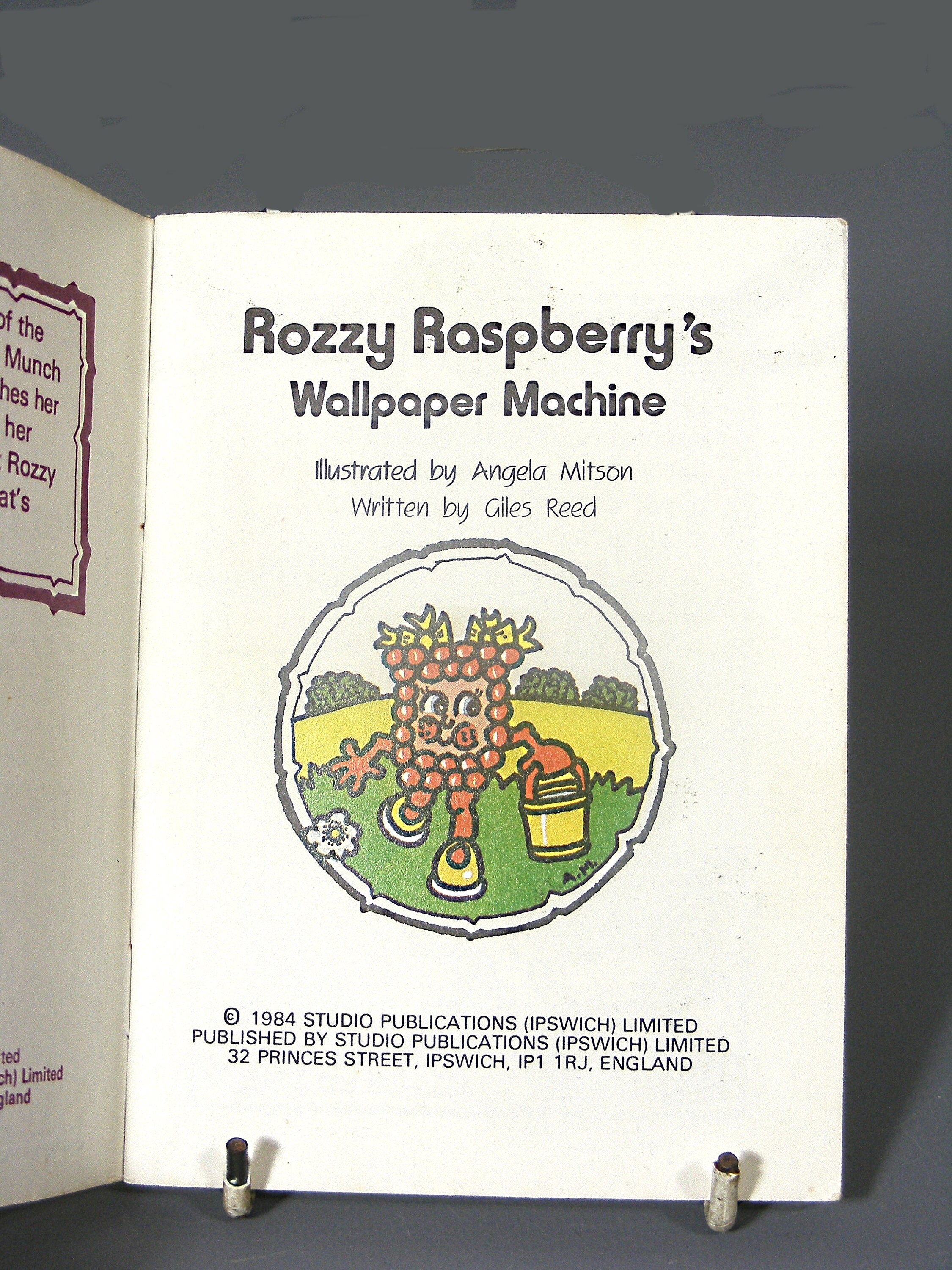 Munch Bunch Rozzy Raspberry Paperback Vintage Childrens book | Etsy