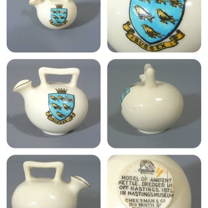 W H Goss Crested Ware, Vintage Crested China, Crested China, Crested Ceramic, Heraldic China, Goss China, Free UK Postage image 4