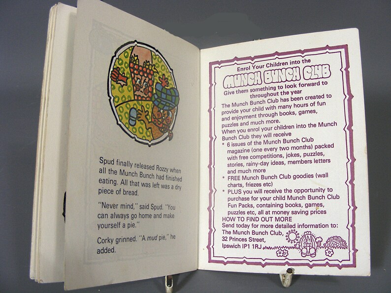 Munch Bunch Rozzy Raspberry Paperback Vintage Childrens Book - Etsy