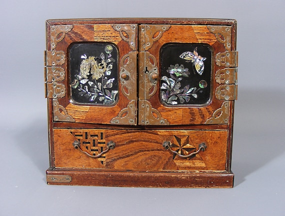 Antique Japanese Table Cabinet Antique Cabinet Japanese Etsy