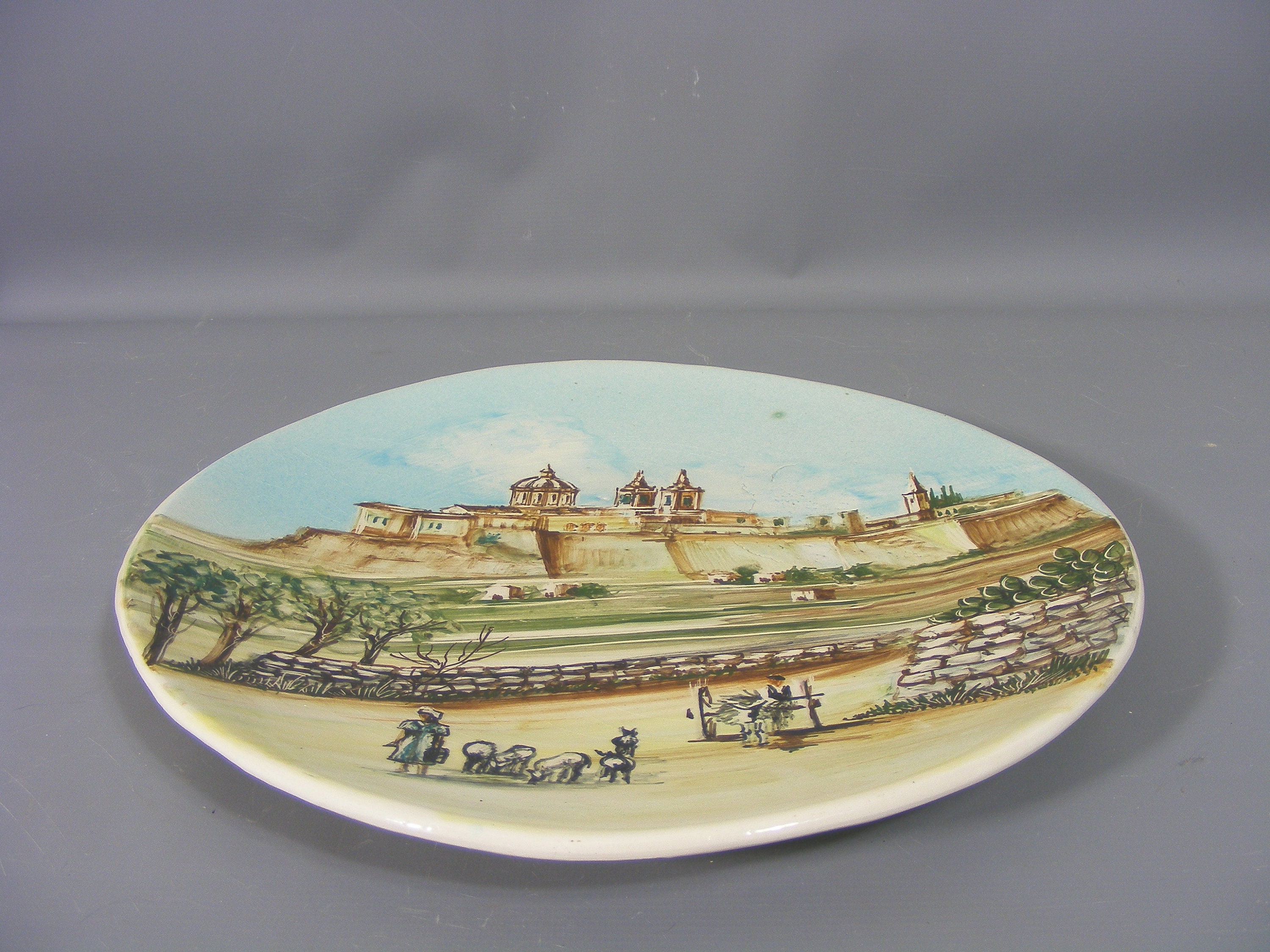 Vintage Wall Plate Malta Maltese Wall Plaque Decorative Wall Etsy