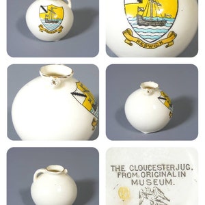 W H Goss Crested Ware, Vintage Crested China, Crested China, Crested Ceramic, Heraldic China, Goss China, Free UK Postage image 8