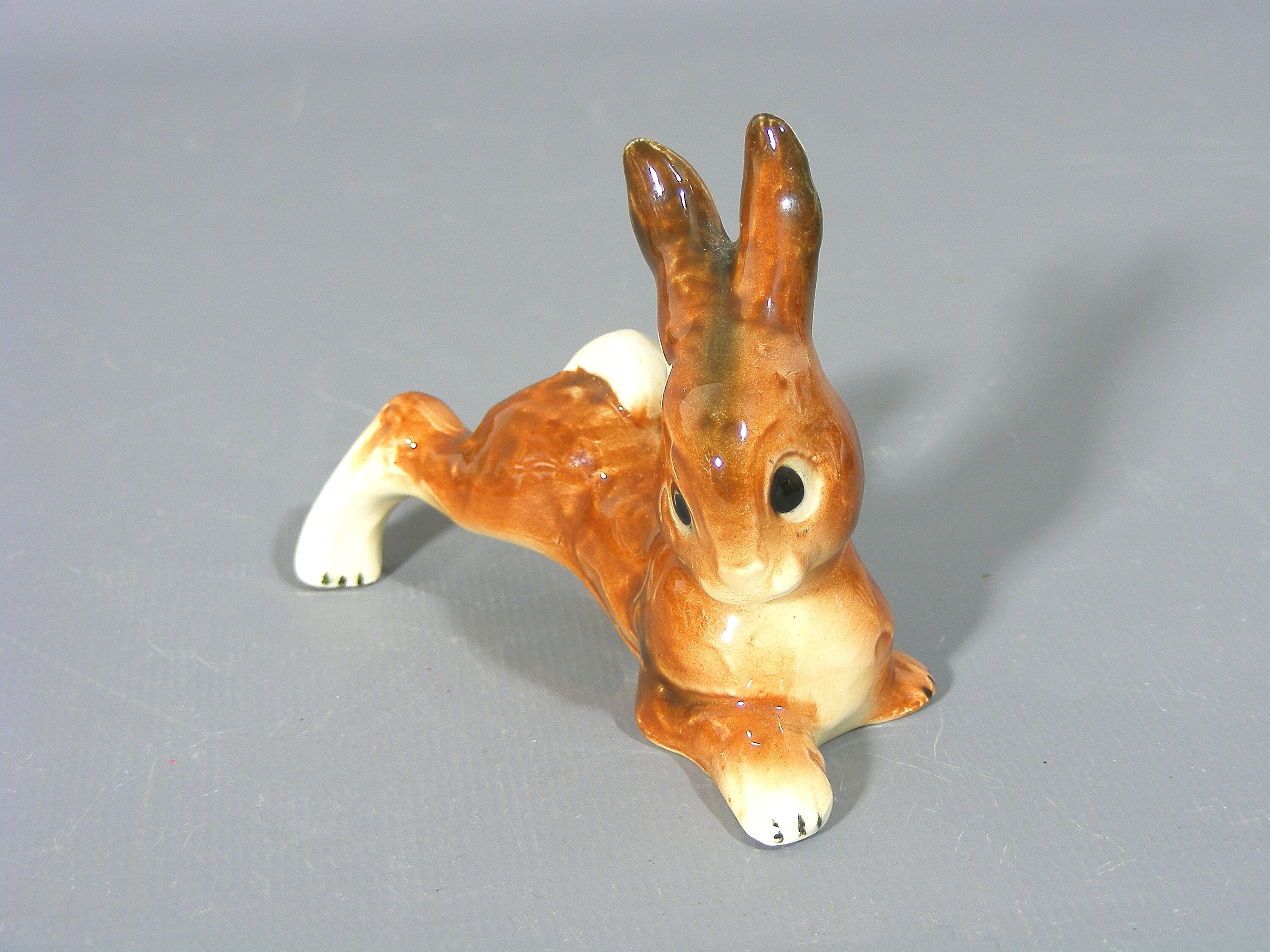 Vintage Goebel Hare / Rabbit Figurine Vintage Rabbit Figure Etsy UK