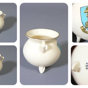 W H Goss Crested Ware, Vintage Crested China, Crested China, Crested Ceramic, Heraldic China, Goss China, Free UK Postage image 6