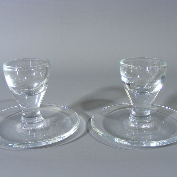 Vintage Holmegaard Glass Egg Cups, Scandinavian Glass, Morgenbord Egg Cups, Per Lutken, Danish Art Glass. Holmegaard Glass, Free UK Postage