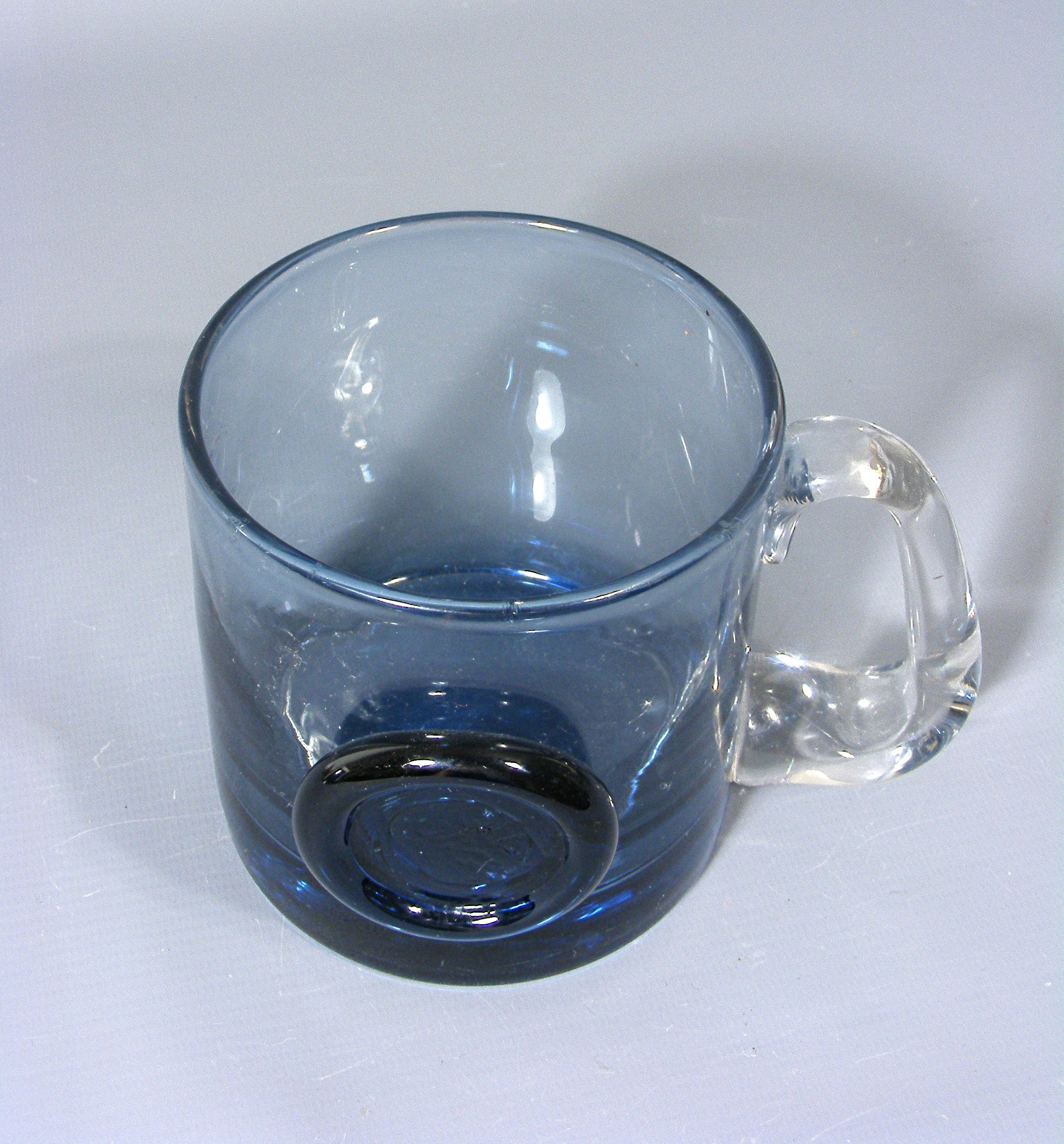 Vintage Wedgwood Blue Glass Tankard Mug Wedgwood Glass Mug Etsy UK