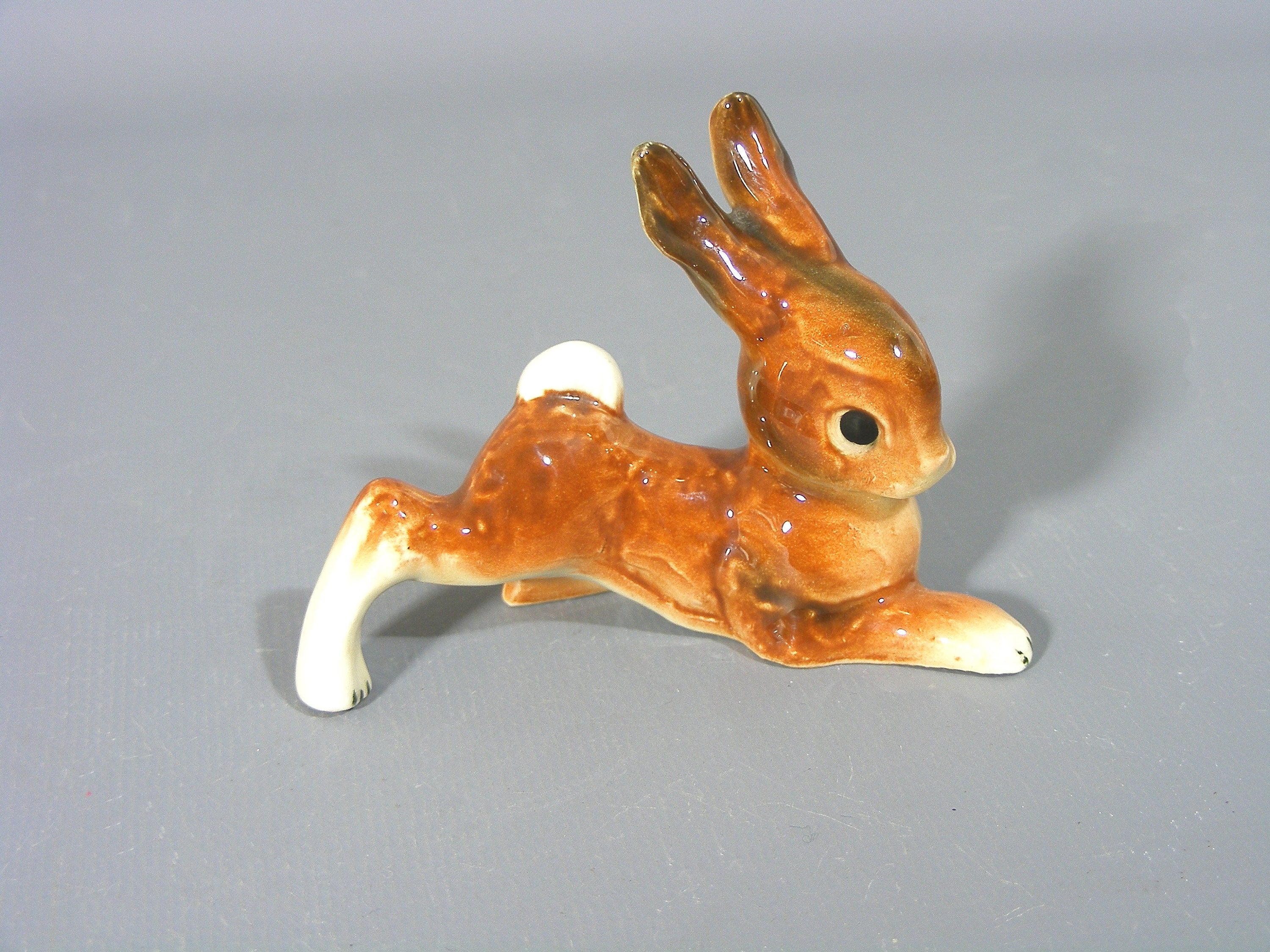 Vintage Goebel Hare / Rabbit Figurine Vintage Rabbit Figure Etsy