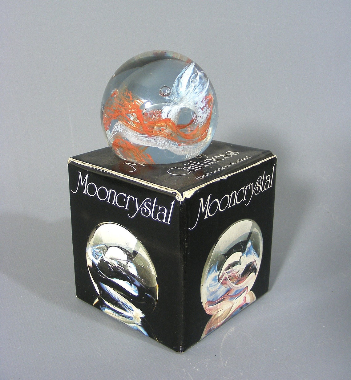Vintage Caithness Paperweight Vintage Glass Paperweight Etsy