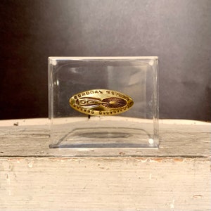 Vintage General Motors 50 Year GM Lucite Promo Paperweight, Ca: 1958.