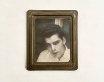 Photomatic Photo Booth Handsome Man Photograph, Ca: 1950s.