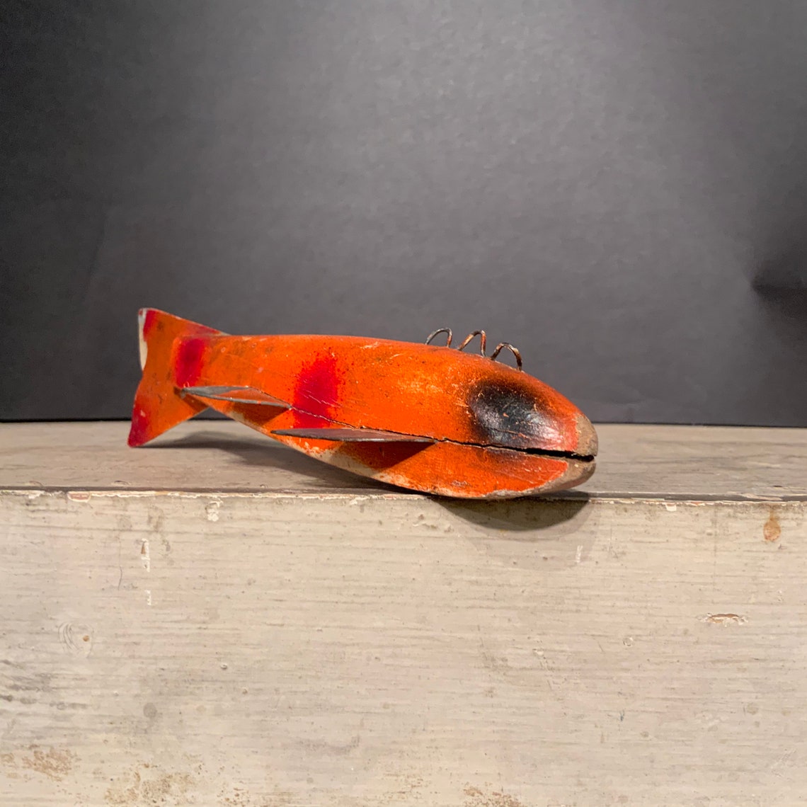 Vintage Fish Decoy Ice Fishing Decoy Lure Ca 1950s. Etsy