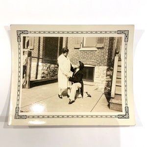 Vernacular Photo, Woman Dressed as a Man Having Fun, All Six, Ca: 1915.