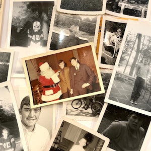 Vintage Photo Album, 60 Vernacular Children Photos, One Boy’s Life, Ca: 1940s.