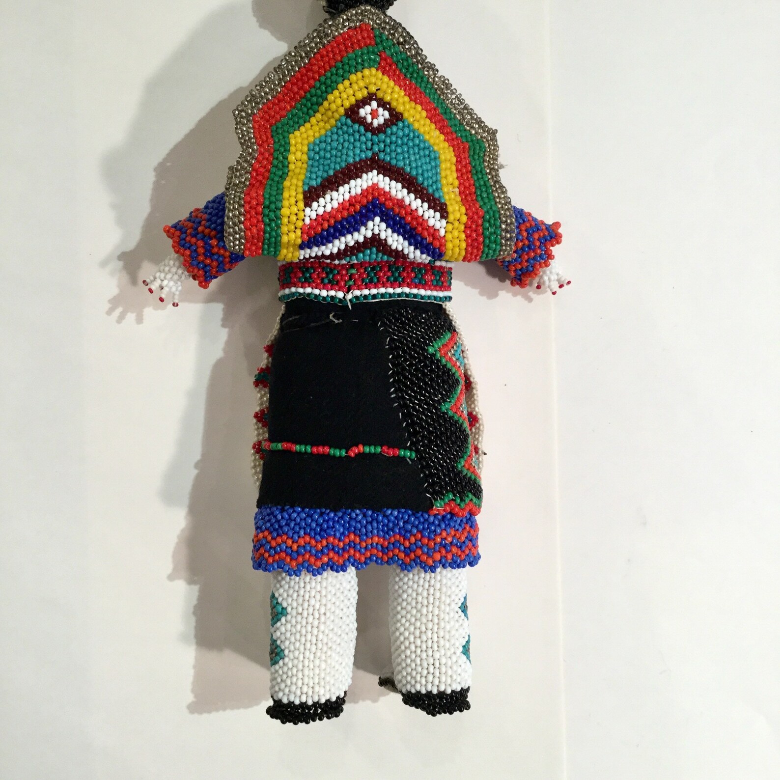 Native American Zuni Beaded Doll by Annie Hooee Large Doll Etsy