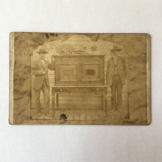 Furniture Cabinet Card Of Southern Plantation Desk With Maker Etsy