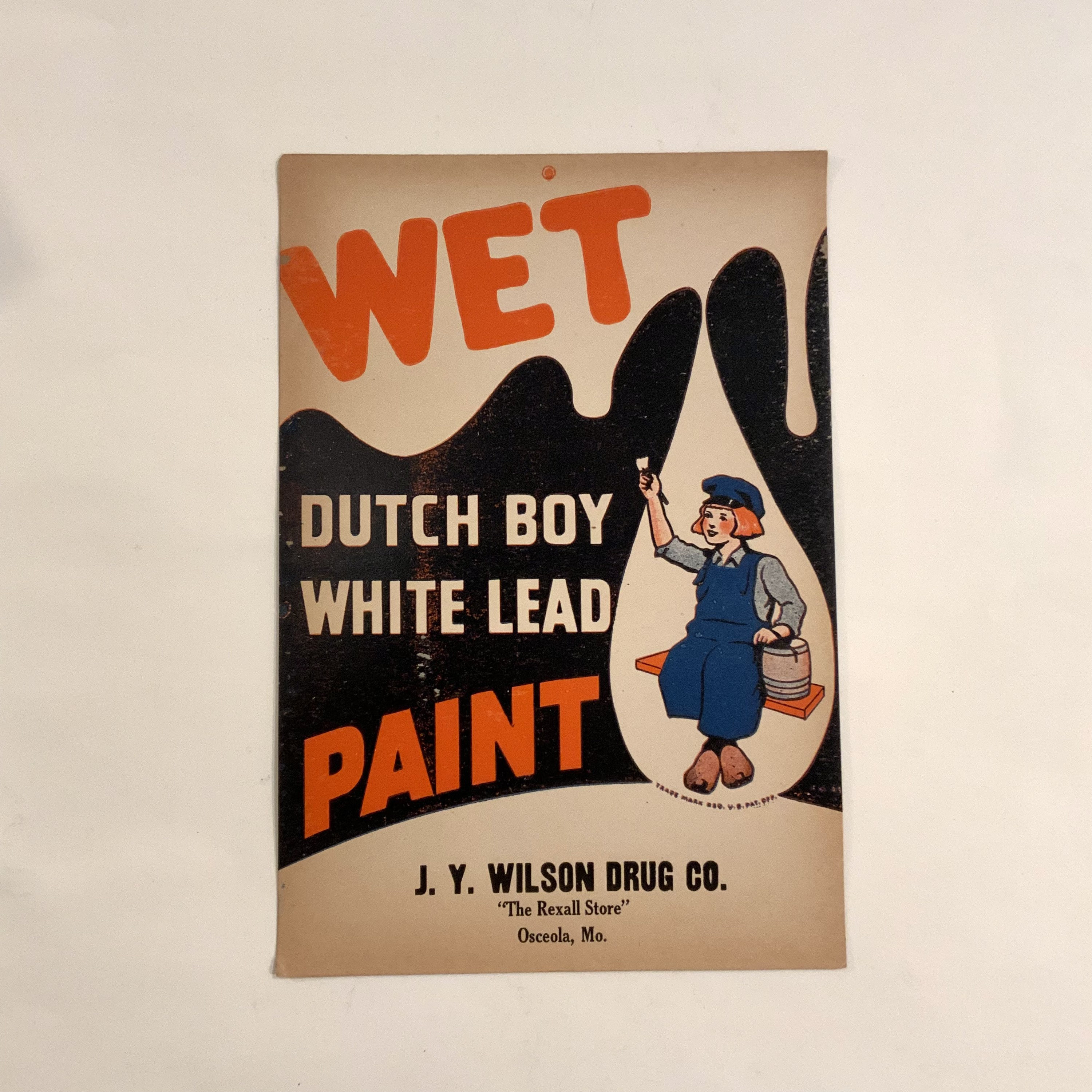 Dutch Boy Paint Sign - Etsy