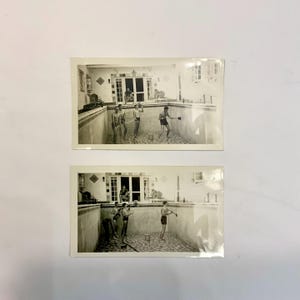 Beefcake Vernacular Photographs, Pair, Ca: 1950s.