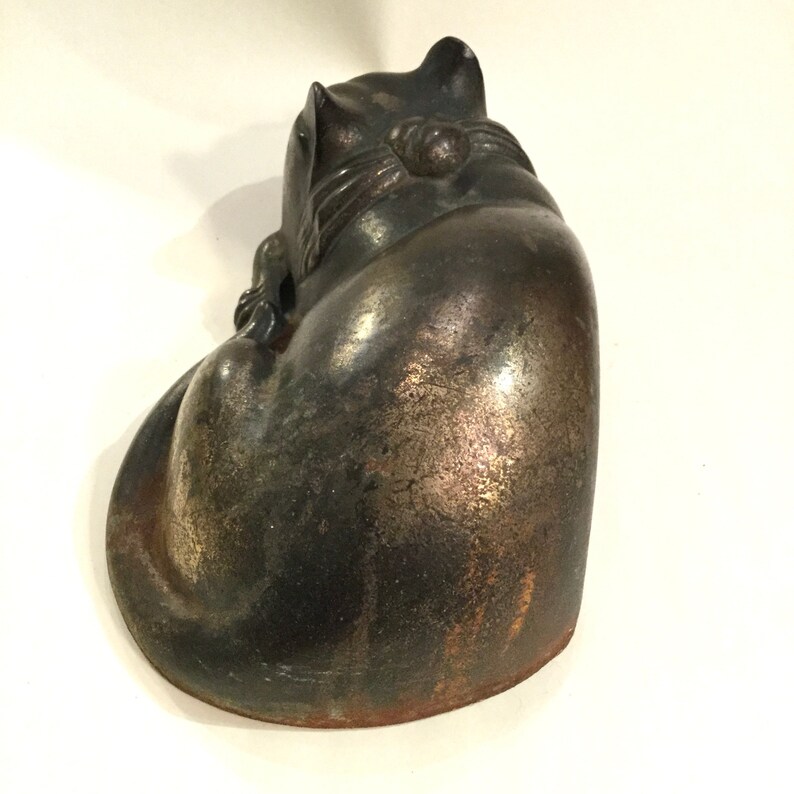 Antique Cat Doorstop Rare National Foundry Doorstop Ca: - Etsy